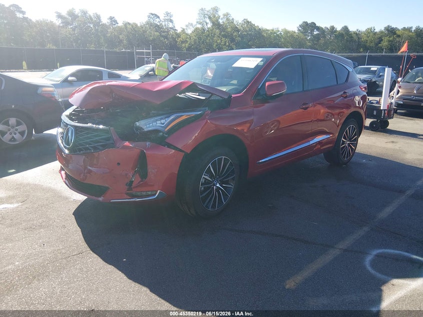 2025 ACURA RDX auction photo 2