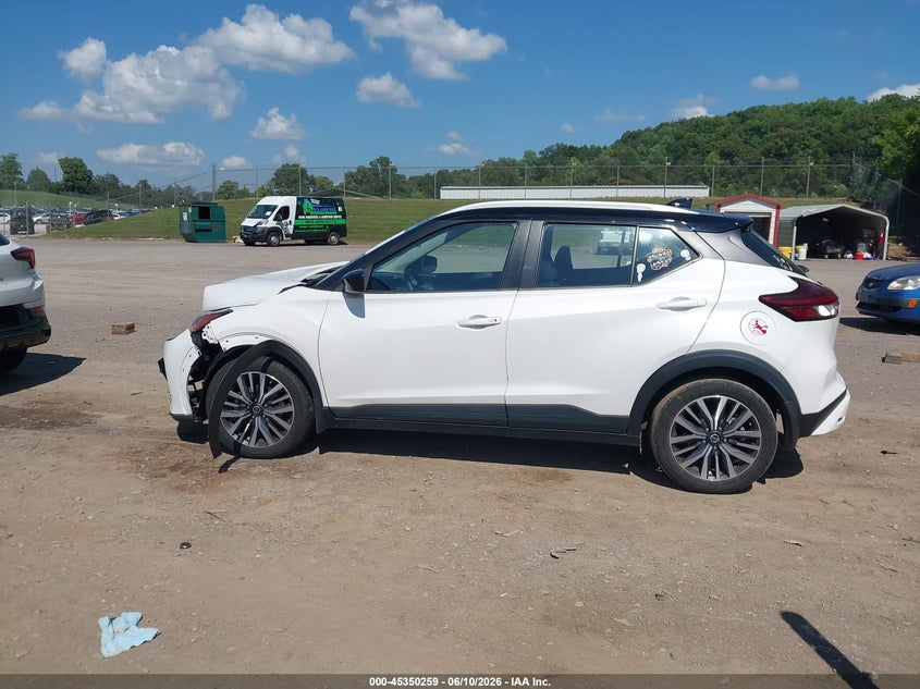 2021 Nissan Kicks Sv Xtronic Cvt VIN: 3N1CP5CV0ML565051 Lot: 45350259