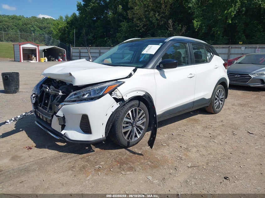 2021 NISSAN KICKS auction photo 2