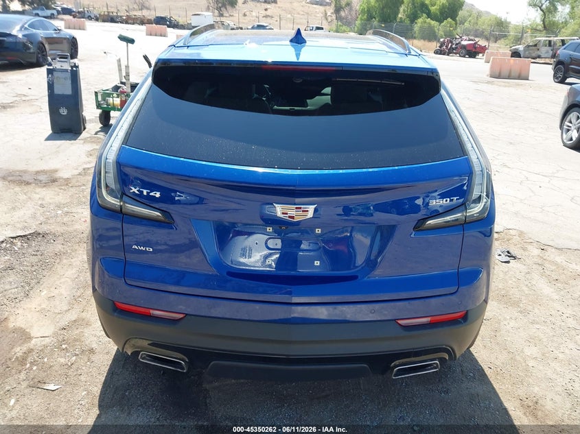 2021 Cadillac Xt4 Sport VIN: 1GYFZFR42MF035595 Lot: 45350262
