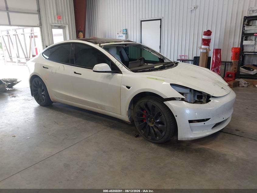 2022 TESLA MODEL 3  (VIN: 5YJ3E1EC2NF312563)