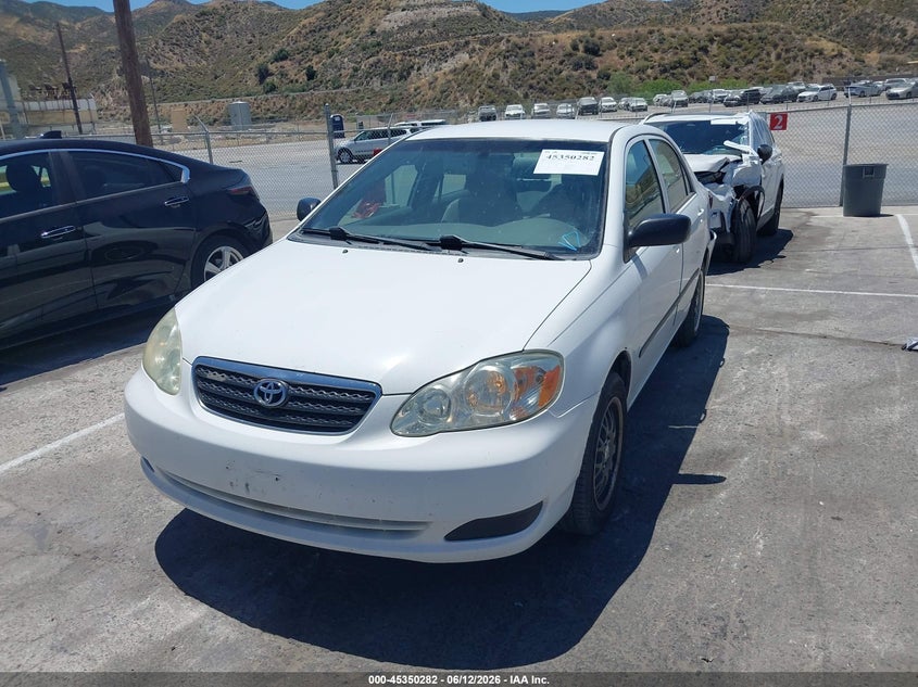 2006 TOYOTA COROLLA SEDAN 1.8L I-4 DOHC, VVT, 126HP