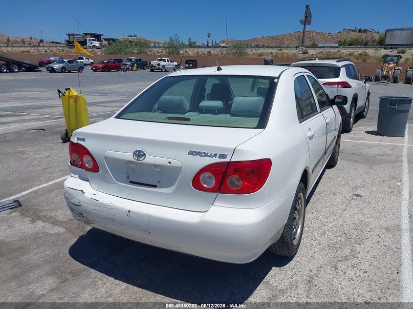 2006 TOYOTA COROLLA SEDAN 1.8L I-4 DOHC, VVT, 126HP