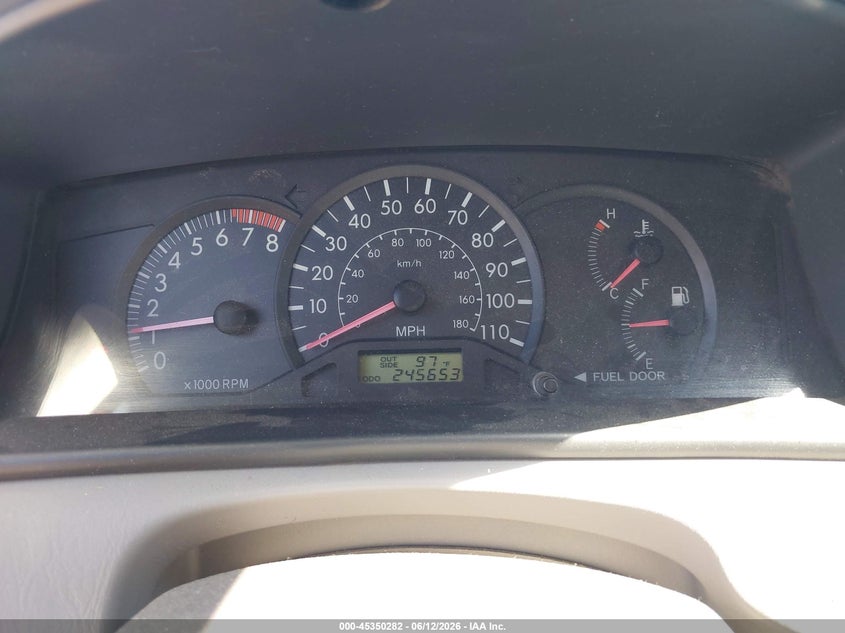 2006 TOYOTA COROLLA SEDAN 1.8L I-4 DOHC, VVT, 126HP