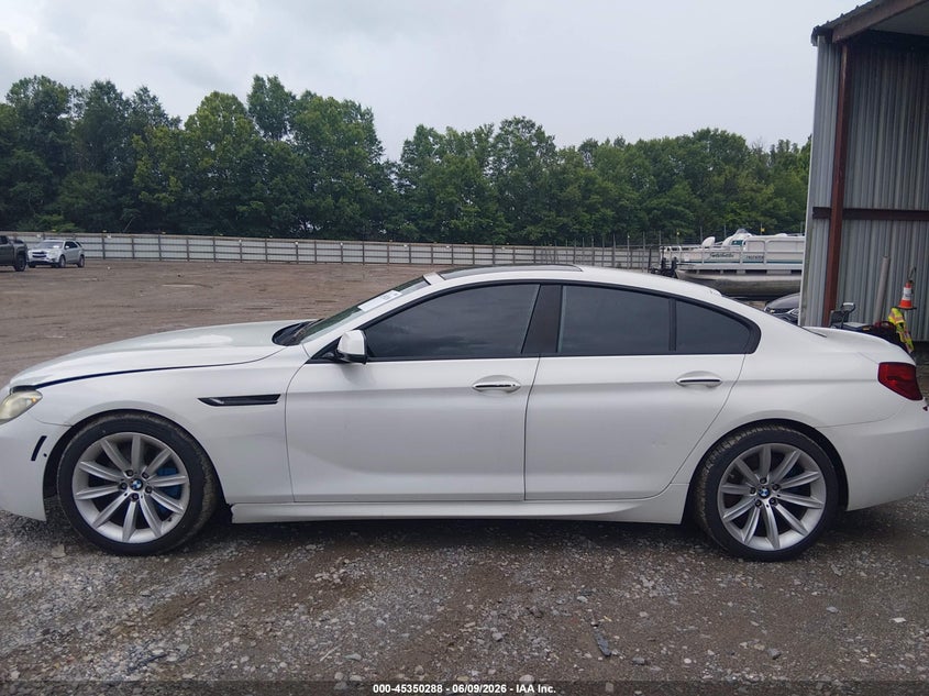 2014 BMW 650I Gran Coupe VIN: WBA6B2C56ED129638 Lot: 45350288