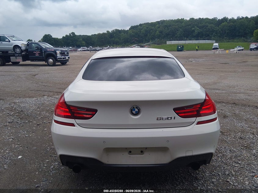 2014 BMW 650I Gran Coupe VIN: WBA6B2C56ED129638 Lot: 45350288