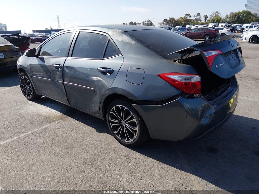 2015 TOYOTA COROLLA SEDAN 1.8L I-4 DOHC, VVT, 132HP