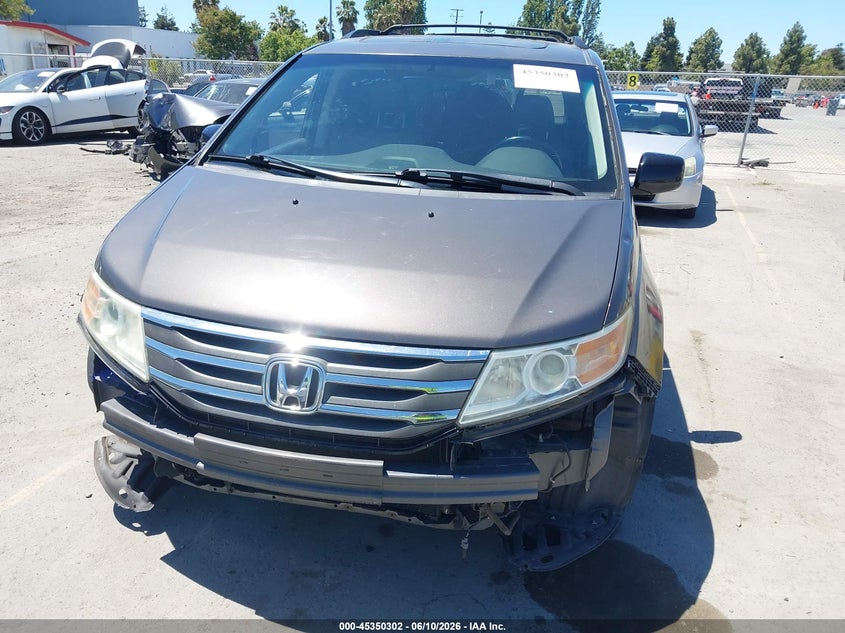 2013 Honda Odyssey Ex-L VIN: 5FNRL5H63DB091079 Lot: 45350302