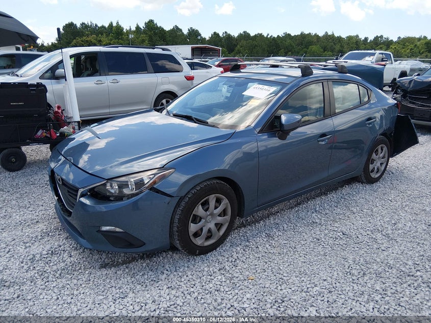 2016 Mazda Mazda3 I Sport JM1BM1T74G1304674 photo 1