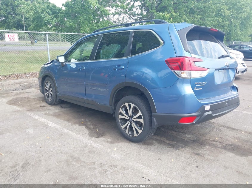 2021 SUBARU FORESTER auction photo 3