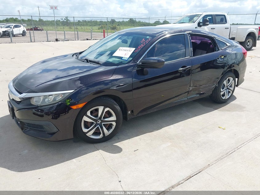 2017 Honda Civic Lx 19XFC2F53HE014591 photo 1