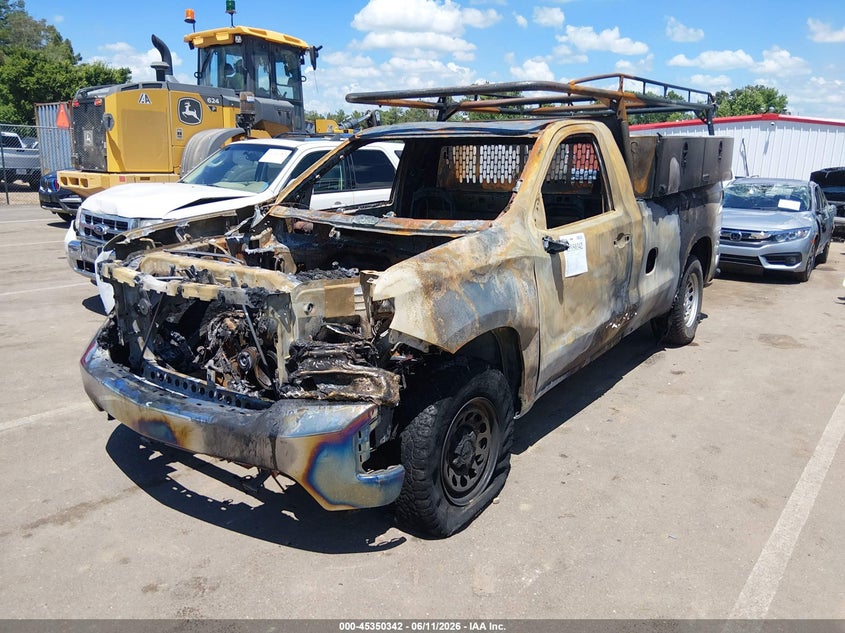 2020 Chevrolet Silverado 1500 2Wd Long Bed Wt VIN: 3GCNWAEF9LG310588 Lot: 45350342