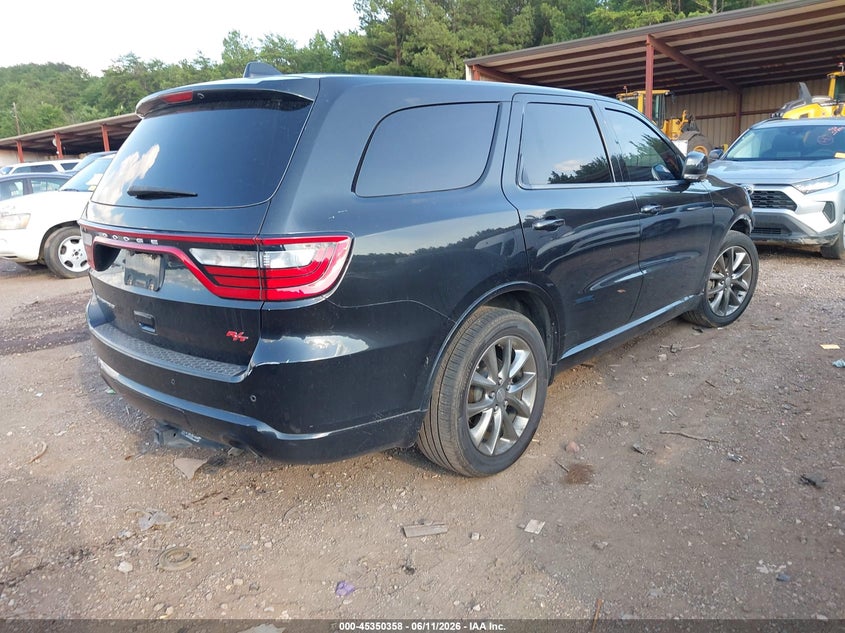 Vin: 1c4sdhct6fc709217, lot: 45848305, dodge durango r/t 20154