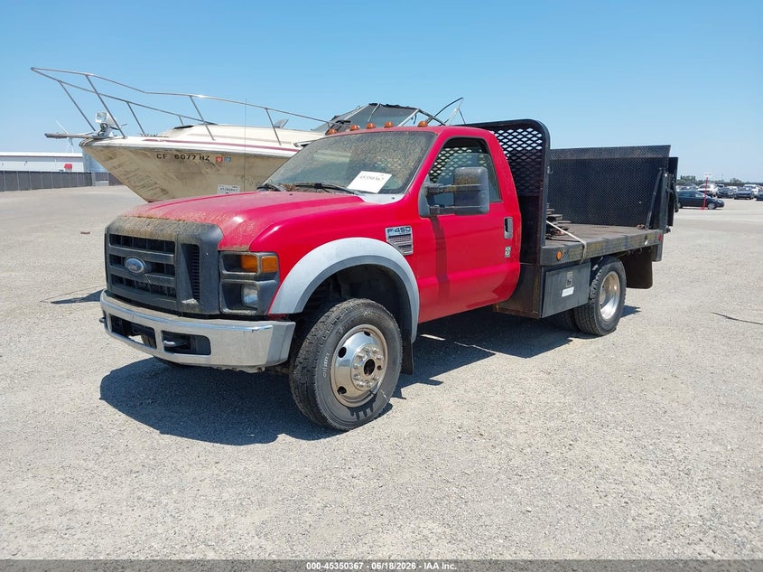 2008 FORD SUPER DUTY F-450 DRW auction photo 2