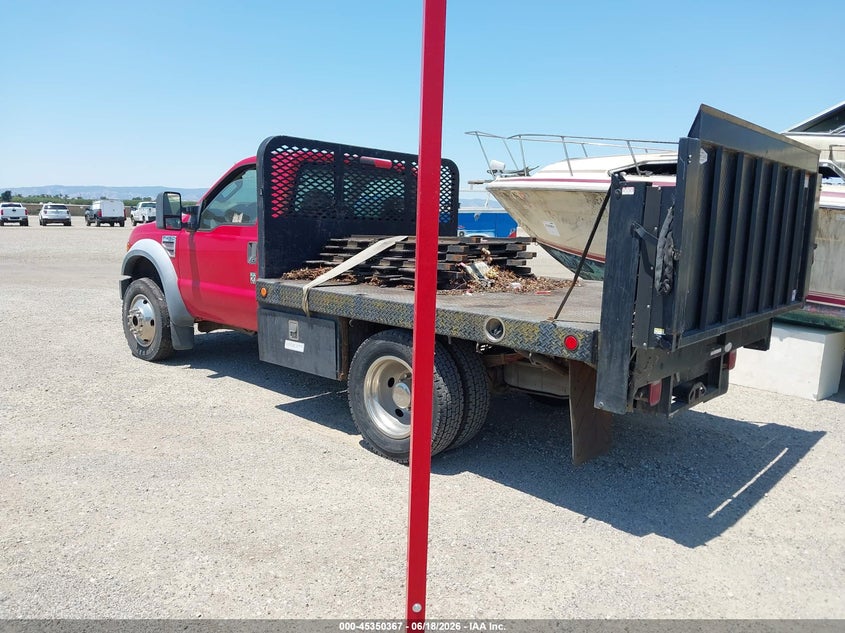 2008 FORD SUPER DUTY F-450 DRW auction photo 3