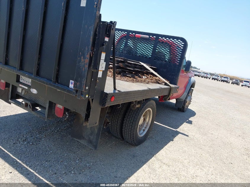 2008 FORD SUPER DUTY F-450 DRW auction photo 4