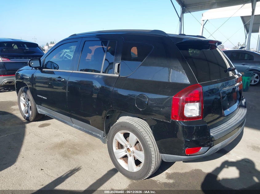 Vin: 1c4njceb5ed888081, lot: 45848407, jeep compass latitude 20143