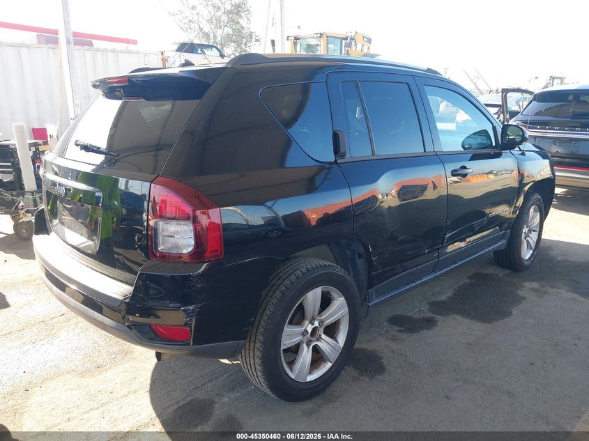 Vin: 1c4njceb5ed888081, lot: 45848407, jeep compass latitude 20144