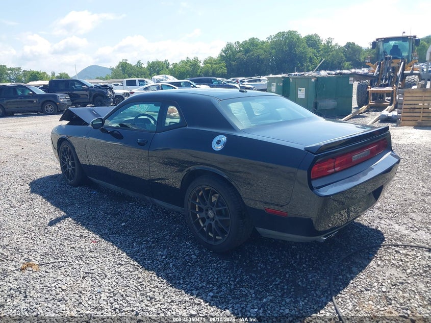 Vin: 2c3cdybt4ch252412, lot: 45848418, dodge challenger r/t 20123