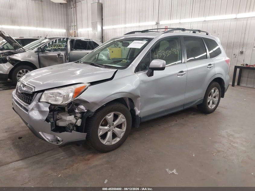 2014 SUBARU FORESTER auction photo 2