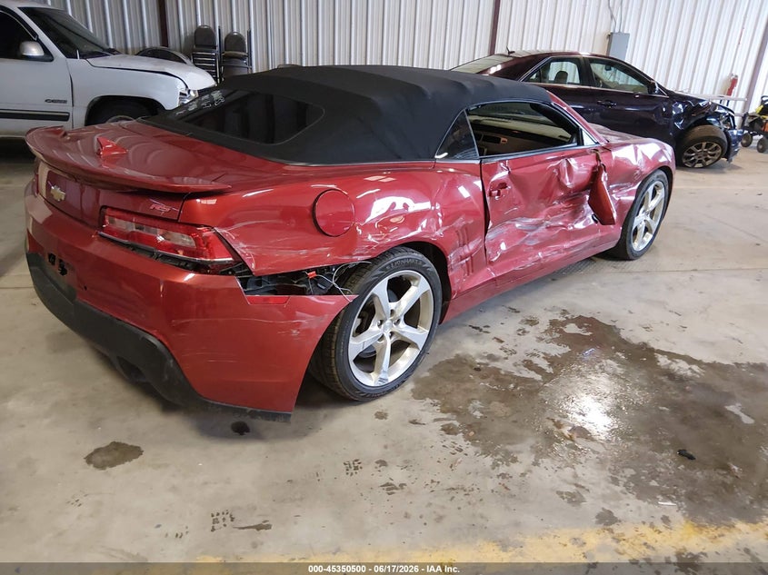 2015 CHEVROLET CAMARO CABRIO 3.6L V-6 DI, DOHC, VVT, 323HP