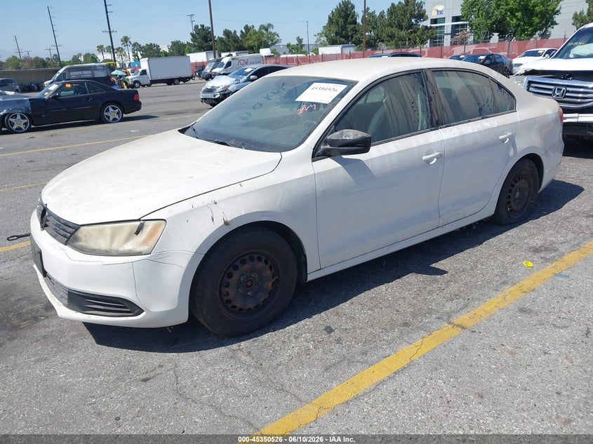 2014 Volkswagen Jetta 2.0l S 3VW2K7AJ9EM383568 photo 1