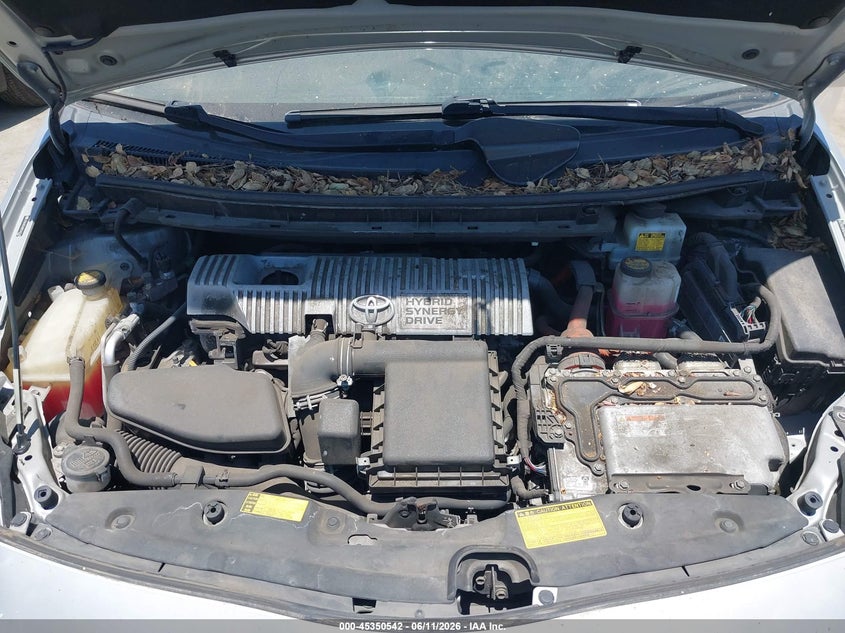 2011 TOYOTA PRIUS HATCHBACK 1.8L I-4 DOHC, VVT, 98HP