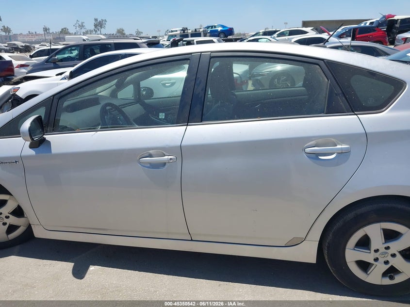 2011 TOYOTA PRIUS HATCHBACK 1.8L I-4 DOHC, VVT, 98HP