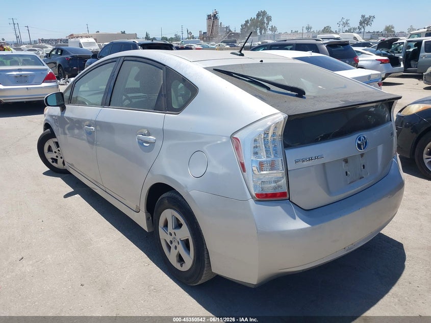 2011 TOYOTA PRIUS HATCHBACK 1.8L I-4 DOHC, VVT, 98HP