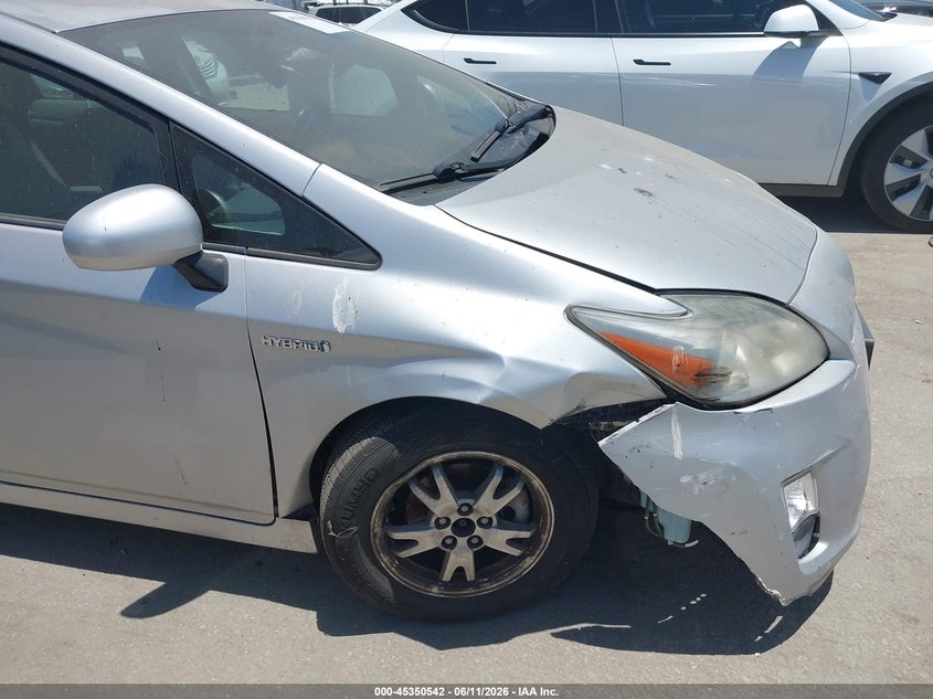 2011 TOYOTA PRIUS HATCHBACK 1.8L I-4 DOHC, VVT, 98HP