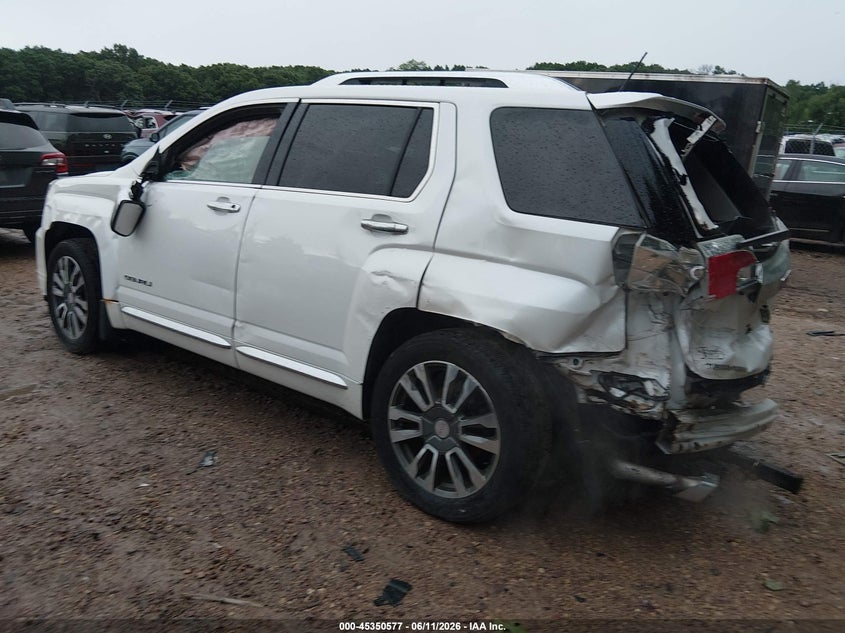 Vin: 2gkflve3xh6275559, lot: 45848524, gmc terrain denali 20173