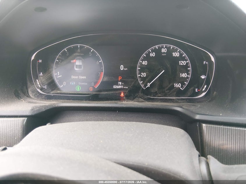 2021 HONDA ACCORD auction photo 7
