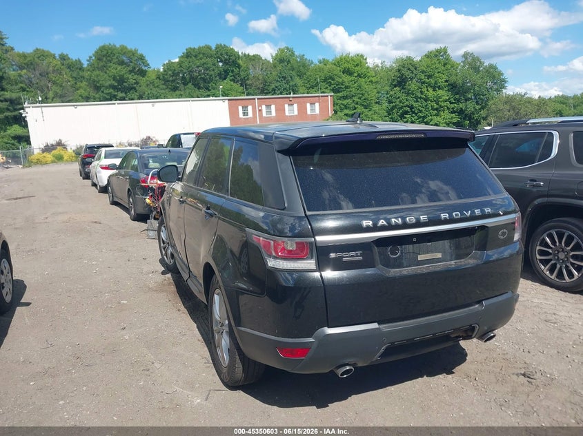 2016 LAND ROVER RANGE ROVER SPORT auction photo 3