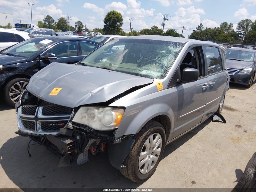 Vin: 2c4rdgbg3fr515846, lot: 45848578, dodge grand caravan se 20152