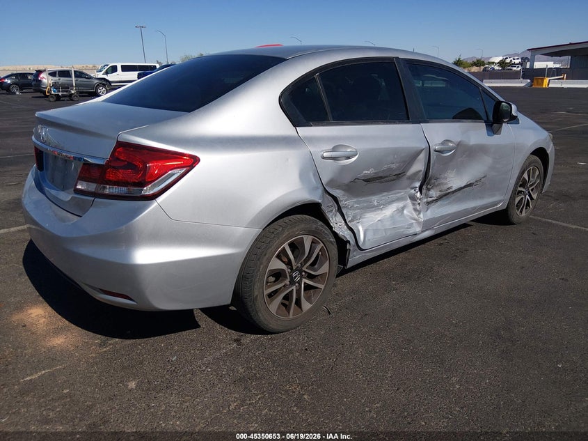 2013 HONDA CIVIC auction photo 4