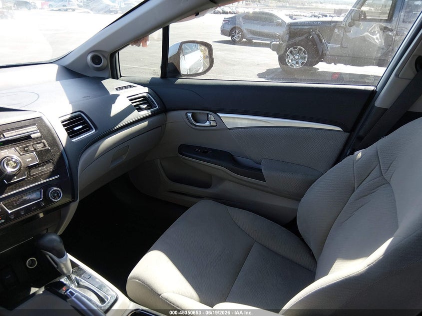 2013 HONDA CIVIC auction photo 5