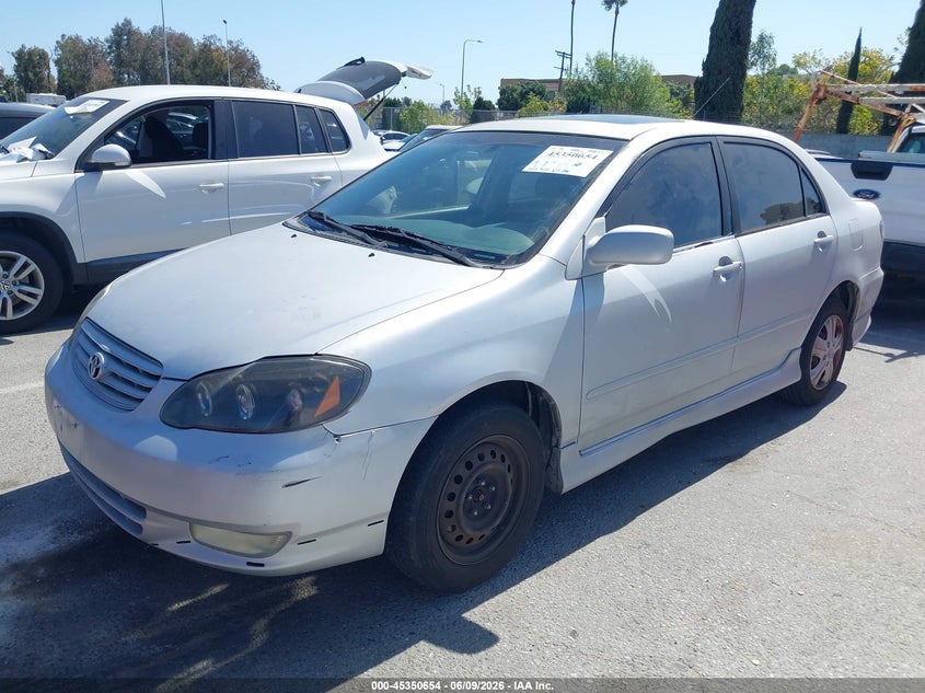 2004 Toyota Corolla S 2T1BR32E54C313128 photo 1