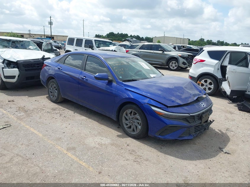 2025 HYUNDAI ELANTRA HYBRID BLUE