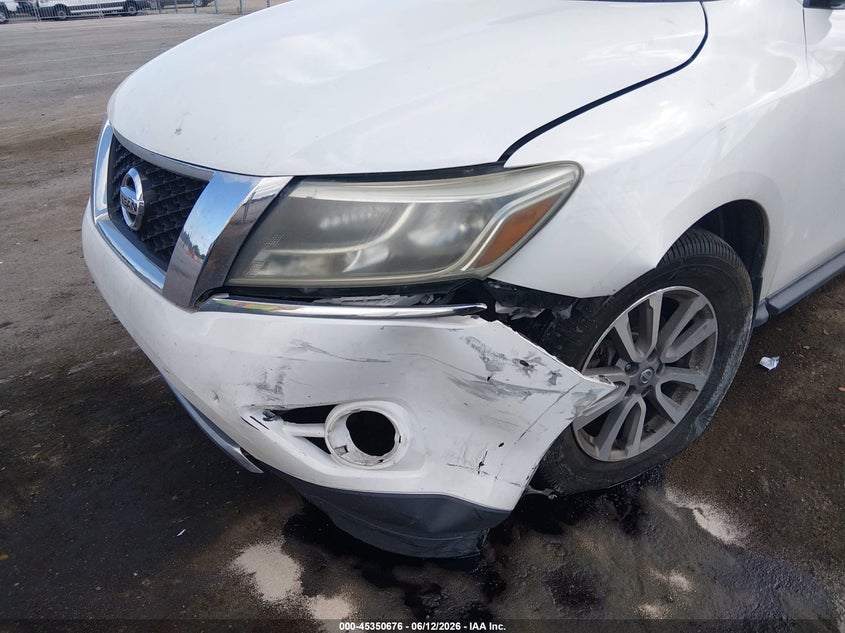 2014 Nissan Pathfinder Sv VIN: 5N1AR2MN8EC721034 Lot: 45350676