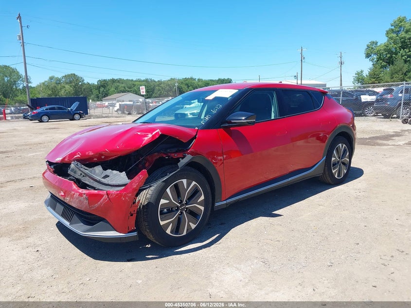 Vin: kndc34laxr5622881, lot: 45848652, kia ev6 light long range 20242