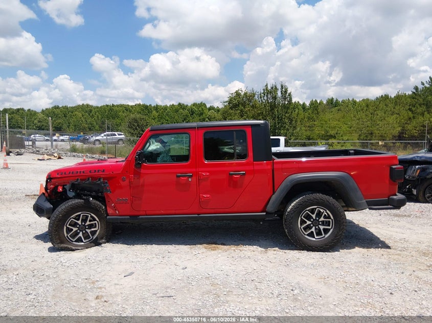 2024 Jeep Gladiator Rubicon VIN: 1C6JJTBG9RL124350 Lot: 45350716