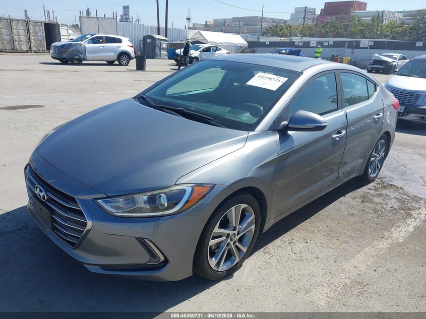 2017 Hyundai Elantra Limited KMHD84LF7HU268254 photo 1
