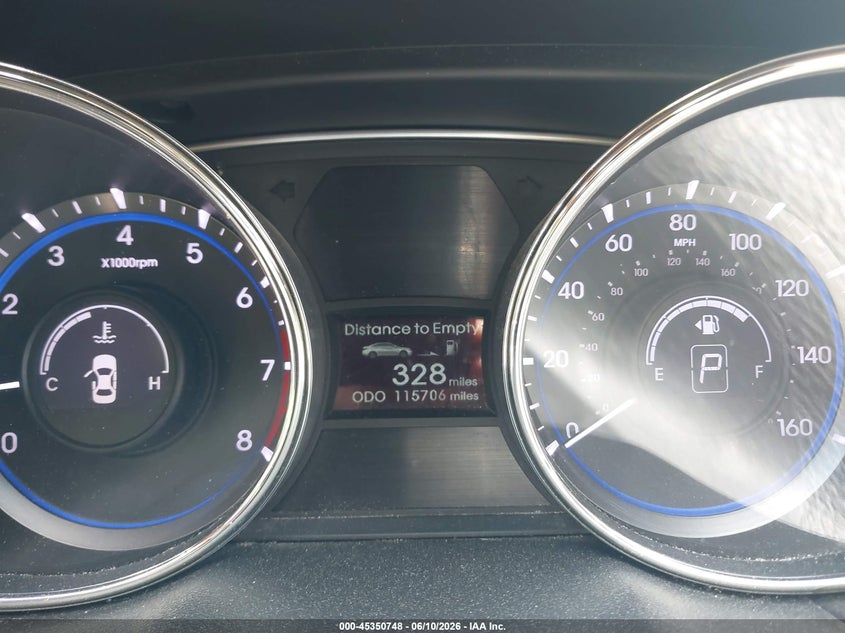 2011 HYUNDAI SONATA SEDAN 2.4L I-4 DI, DOHC, VVT, 200HP