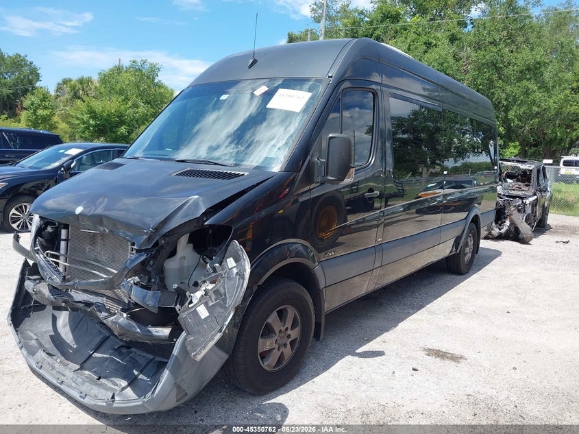 Vin: wdzpe8cc7d5746961, lot: 45848709, mercedes-benz sprinter 2500 high  roof 20132