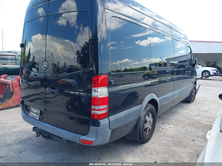 Vin: wdzpe8cc7d5746961, lot: 45848709, mercedes-benz sprinter 2500 high  roof 20134