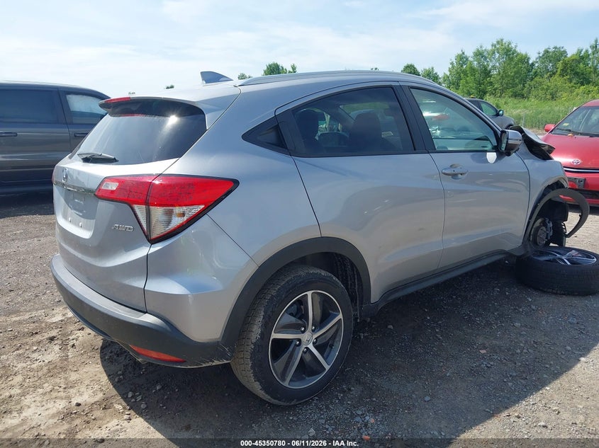 VIN 3CZRU6H54NM764530 2022 HONDA HR-V AWD EX