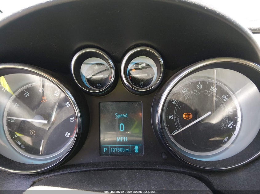 2015 BUICK VERANO SEDAN 2.4L I-4 DI, DOHC, VVT, 180HP