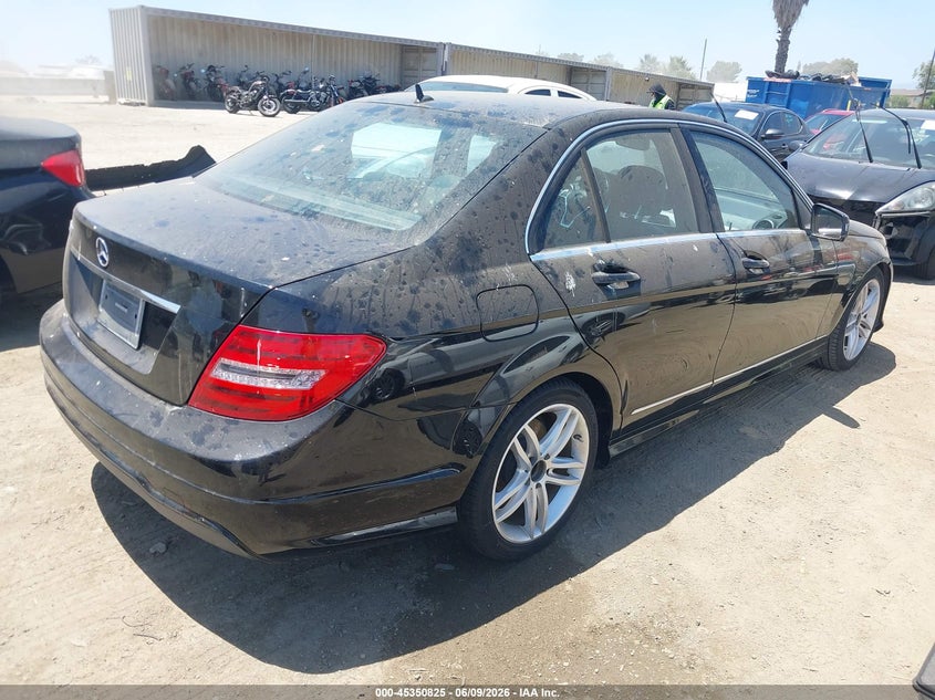 Vin: wddgf4hb5dr271721, lot: 45848772, mercedes-benz c 250 sport 20134
