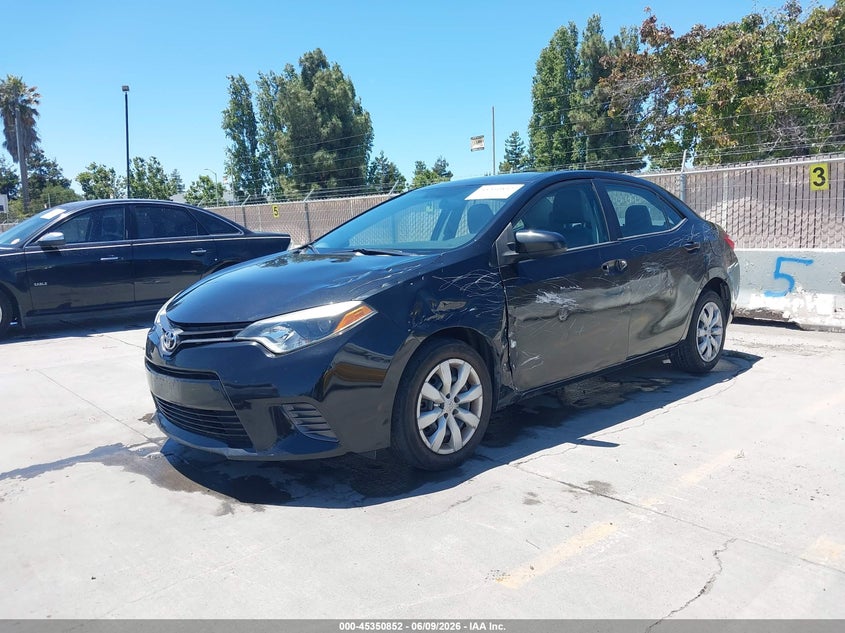 Vin: 5yfburhe5gp475659, lot: 45848799, toyota corolla le 20162