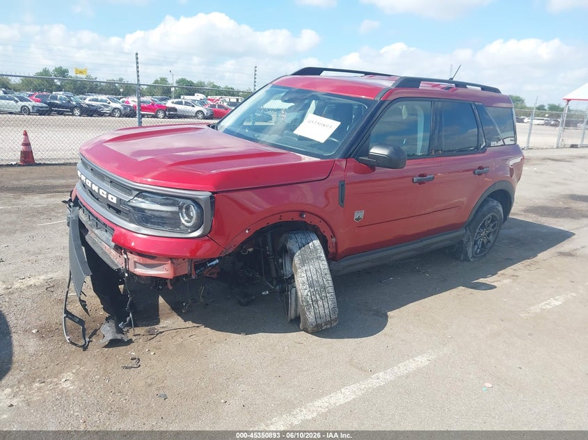 FORD BRONCO SPORT 2022 VIN 3FMCR9B65NRE09672